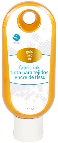 Silhouette Fabric Ink 59cc Gold