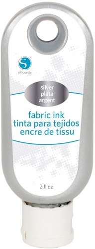 Silhouette Fabric Ink 59cc Silver