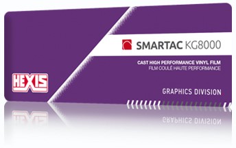 Kleurenwaaier Hexis Smartac KG8000 serie Swatchbook