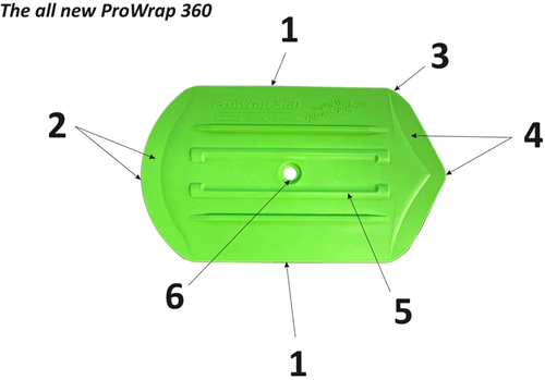 Yellotools ProWrap 360 Green Soft