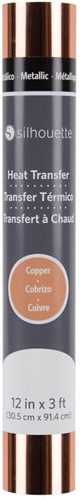 Silhouette Metallic Heat transfer 30,5cm x 0,9m Copper