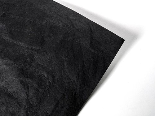 Silhouette Faux Leather Paper 30,4cm x 149,8cm Black (UITLOPEND)