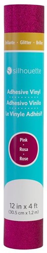 Silhouette Glitter Vinyl - Pink