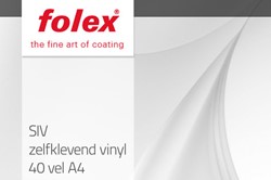 Folex SIVK Clear gloss vinyl, A4, 100 sheets