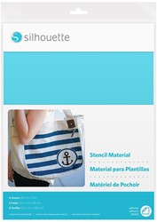 Silhouette Stencil - 6 sheets 21,5cm x 27,9cm Adhesive