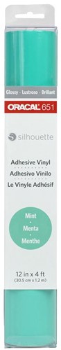 Silhouette Oracal 651 for Silhouette - Mint (055), 12 in x 4 ft