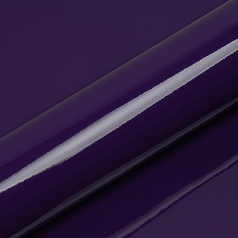 RESTSTUK Hexis Skintac HX20V18B Damask Violet gloss 1520mm 1 rol  van 4 mtr