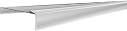 [FLOOREDGECARPET] Alu Edgeprofile Carpet 100 cm straight