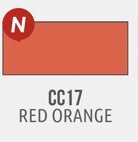 [H-CC17Orange-Red] Hexis ColorCut CC17 Orange Red