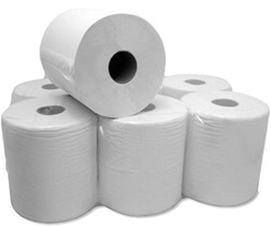 [PAPIERROL2] Middenrol papier dubbel laags