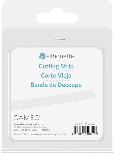 [S-CUT-STRP-CAM4] Silhouette Replacement Cutting Strip white for CAMEO 4