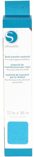 [HEAT-FLOCK-LTBLU] Silhouette Flock Heat transfer 30,5cm x 0,9m Light Blue
