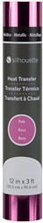 [S-HEAT-12MT-PNK-C] Silhouette Metallic Heat transfer 30,5cm x 0,9m Pink