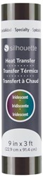 [S-HEAT-9IR-MUL] Silhouette Iridescent Heat transfer 22,9cm x 0,9m MultiColor
