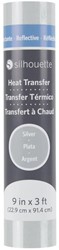 [S-HEAT-9REFL-SVR] Silhouette Reflective Heat transfer 22,9cm x 0,9m Silver