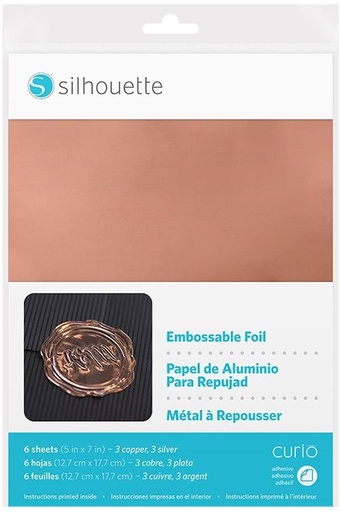 [S-MEDIA-EMBFOIL] Silhouette Embossable Foil 12,7cm x 17,8cm