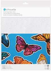 [S-MEDIA-GLT-ADH] Silhouette Sticker Paper  21,5cm x 27,9cm Glitter