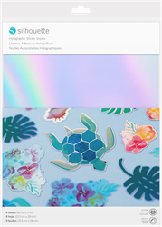 [S-MEDIA-HOL-ADH] Silhouette Sticker Paper - Holographic