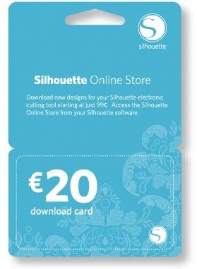 [S-SILH-20DNLD-EUR-D] Silhouette 20 download code-digitaal
