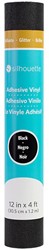 [S-V12-GL-BLK] Silhouette Glitter Vinyl - Black