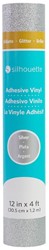 [S-V12-GL-SVR] Silhouette Glitter Vinyl - Silver
